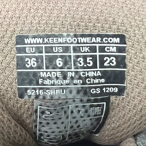 Keen Targhee ll Womens Size 6 Brown Leather Waterproof Trail Hiking Shoes Low - Picture 12 of 12